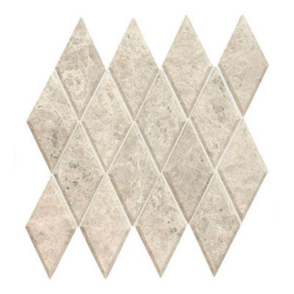 Picture of Daltile - Limestone Harlequin Beveled Mosaic Arctic Gray