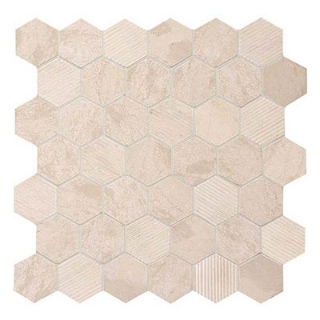 Picture of Daltile - Limestone Hexagon Mosaic Adour Creme