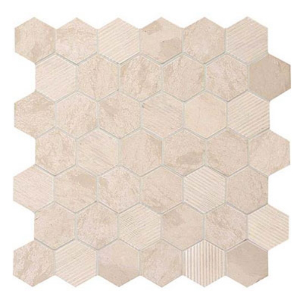 Picture of Daltile - Limestone Hexagon Mosaic Adour Creme