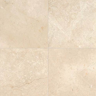 Picture of Daltile - Marble 12 x 12 Polished Phaedra Cream