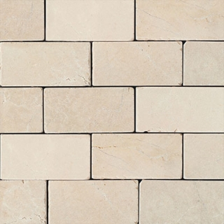 Picture of Daltile - Marble 3 x 6 Tumbled Crema Marfil Classico