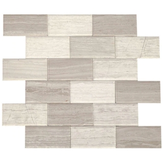Picture of Daltile - SimplyStick Mosaix Bevel Chenille White Honed