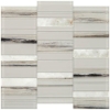 Picture of Daltile - SimplyStick Mosaix Straight Stack Daphne White Glass Blend Polished