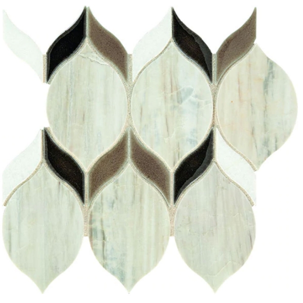 Picture of Daltile - Fonte Double Leaf Pier White Blend
