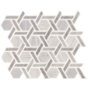 Picture of Daltile - Fonte Rotating Hexagon Nautical Grey Blend