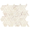 Picture of Daltile - Fonte Rotating Hexagon Pier White Blend