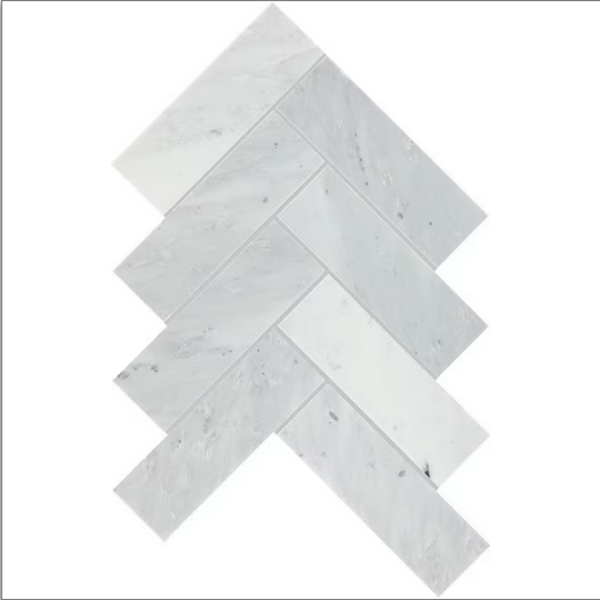 Picture of Daltile - Gamma Herringbone Mosaic Mystic