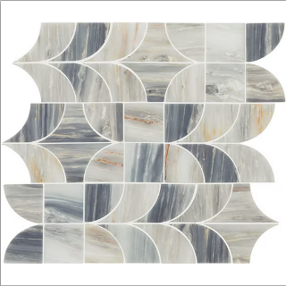 Picture of Daltile - Gamma Patchwork Mosaic Azure
