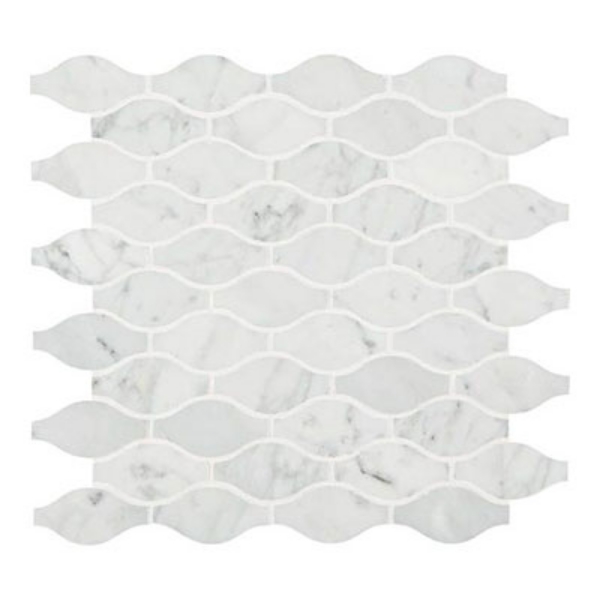 Picture of Daltile - Marble Mosaics Carrara White Marquise