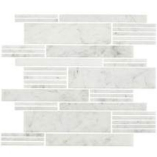 Picture of Daltile - Marble Mosaics Carrara White Linear Modern