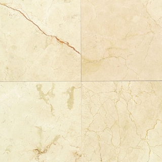 Picture of American Olean - Stone Source Marble and Onyx 12 x 12 Polished Crema Marfil Classico