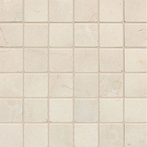 Picture of Daltile - Marble 2 x 2 Mosaic Honed Crema Marfil Classico Tumbled