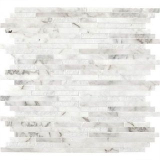 Picture of Daltile - Marble Random Length Mosaic Venetian Calacatta