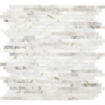 Picture of Daltile - Marble Random Length Mosaic Venetian Calacatta