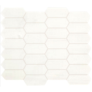 Picture of Daltile - Marble Elongated Hex Mosaics Empyrean Ice