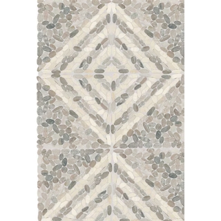 Picture of Daltile - Pebble Oasis Striped Coal