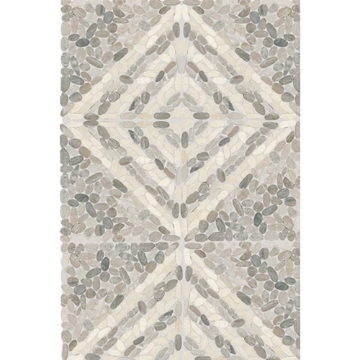 Picture of Daltile - Pebble Oasis Striped Coal