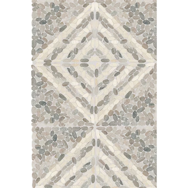 Picture of Daltile - Pebble Oasis Striped Coal