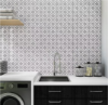 Picture of Daltile - Perfit Mosaix Grey Palissandro Thassos Maze Polished