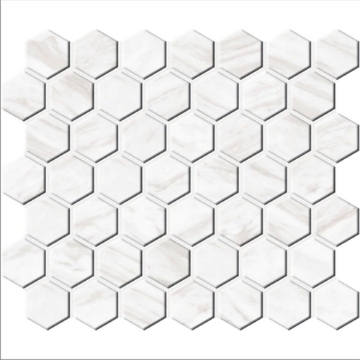 Picture of Daltile - Perpetuo Hexagon Mosaic Timeless White