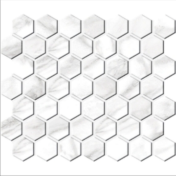 Picture of Daltile - Perpetuo Hexagon Mosaic Brilliant White