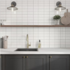 Picture of Daltile - Retrospace 6 x 6 Modern White