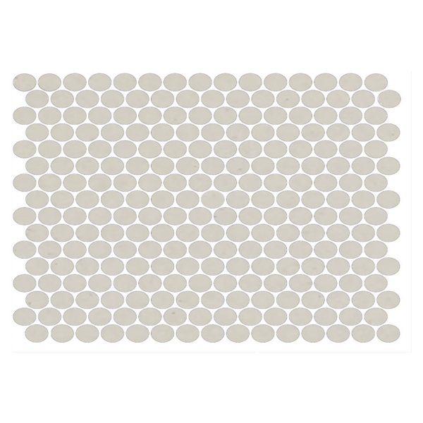 Picture of American Olean - Unglazed ColorBody Mosaic Penny Round Solids Stable