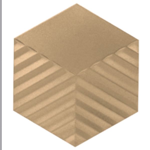Picture of Daltile - Electric Hex Tread Shock Gold