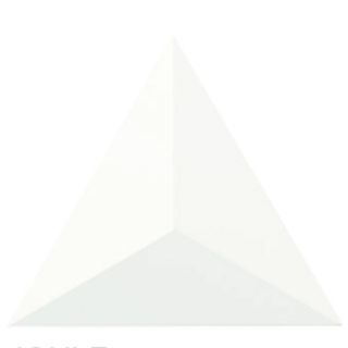 Picture of Daltile - Electric Triangle Peak Joule White
