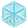 Picture of Daltile - Fyre 3D Hexagon Heavenly Blue