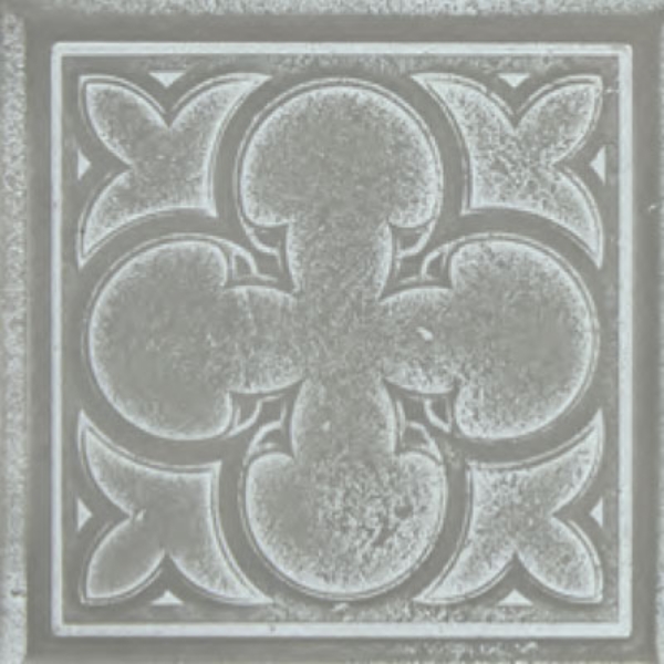 Picture of Daltile - Vintage Metals Clover Deco Whitewash Titanium