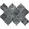 Picture of Daltile - Vintage Metals Arabesque Mosaic Whitewash Iron