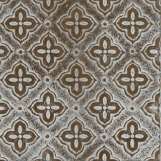 Picture of Daltile - Vintage Metals Flower Deco Whitewash Classic Bronze