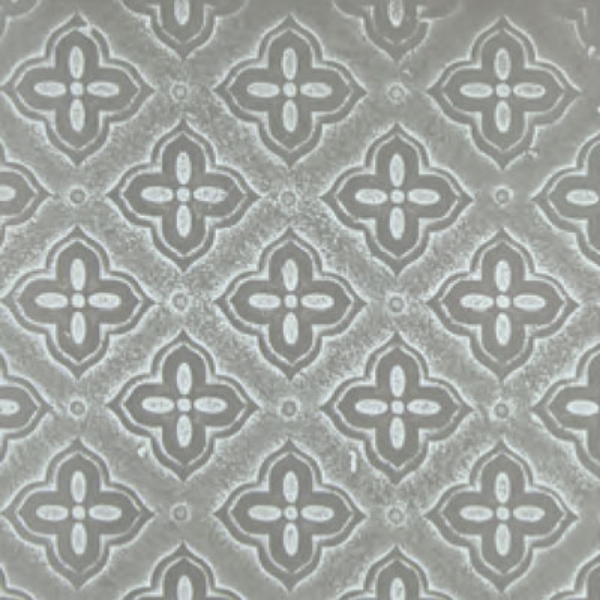 Picture of Daltile - Vintage Metals Flower Deco Whitewash Titanium