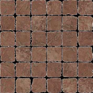 Picture of Happy Floors - Pietra D Assisi Mosaic Rosso
