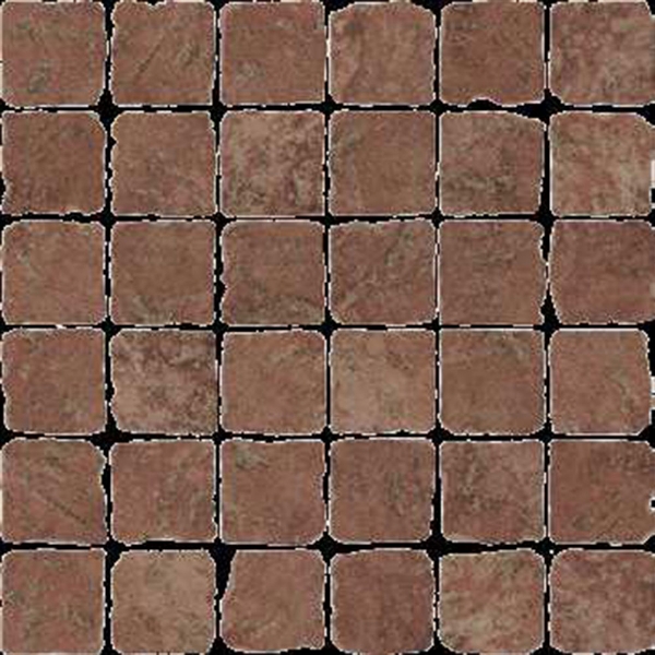 Picture of Happy Floors - Pietra D Assisi Mosaic Rosso