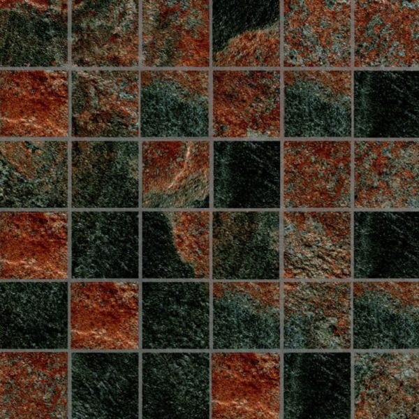 Picture of Happy Floors - Phoenix Mosaic 2 x 2 Rainbow