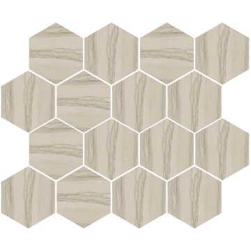 Picture of Happy Floors - Silver Hexagon Mosaic Taupe