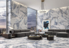 Picture of Happy Floors - Crash 12 x 36 Blue Glossy