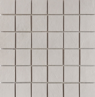Picture of Happy Floors - Newton Mosaic White Semi-Polished