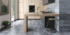 Picture of Happy Floors - Fossil 12 x 24 Blue