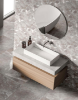 Picture of Happy Floors - Salt Stone Hexagon Mosaic Ash