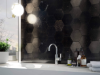 Picture of Happy Floors - Vibrant Hexagon Black