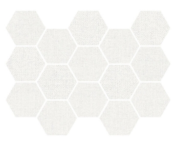 Picture of Happy Floors - Fibra Hexagon Mosaic Pale