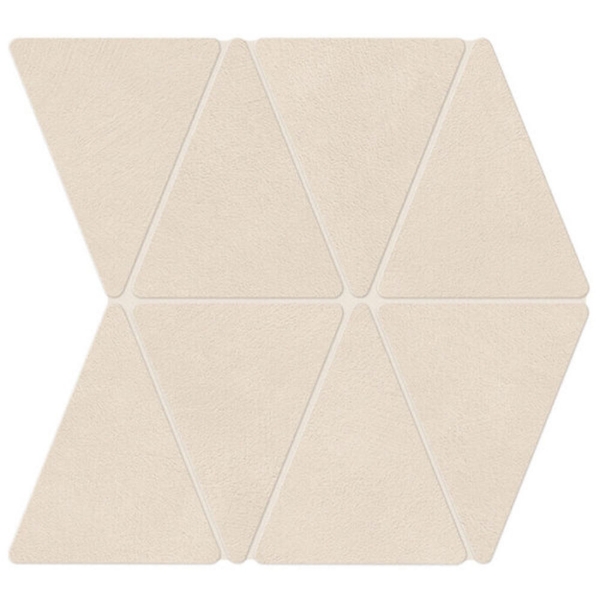 Picture of Happy Floors - B-Natural Rhombus Mosaic Kaolin