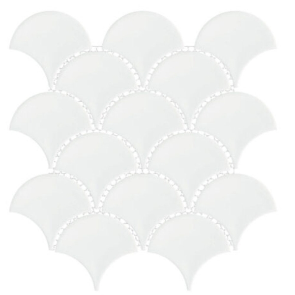 Picture of Happy Floors - Artisan Fan Mosaic White