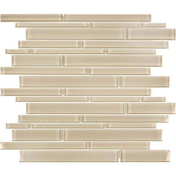Picture of Tesoro - Element Glass Random Linear Mosaic Earth