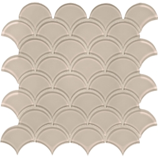 Picture of Tesoro - Element Glass Mosaic Scallop Earth