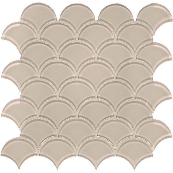 Picture of Tesoro - Element Glass Mosaic Scallop Earth