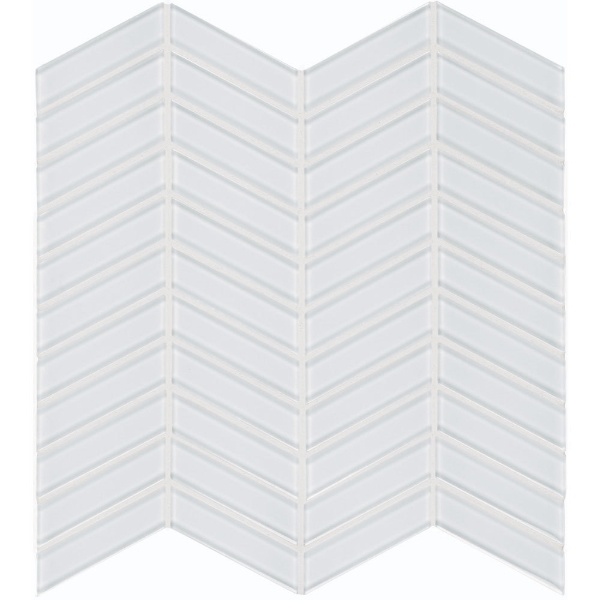 Picture of Tesoro - Element Glass Mosaic Chevron Ice